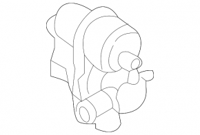 Fuel vapor pressure sensor Volvo S60 15-18