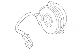 Cooling Fan Motor Right Honda Accord 13-17 3.5
