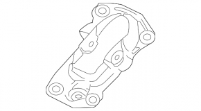 Trailing arm bracket rear right Audi Q3 8U 15-18