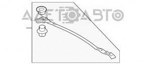 Toyota Prius 30 10-15 OEM Rear Beam Strut
