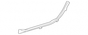 Door sill trim inner rear right Toyota Prius 20 04-09 ser