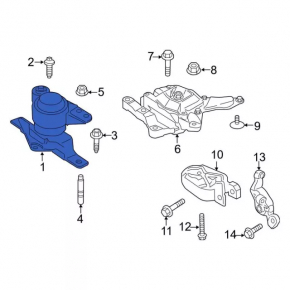 Engine mount right Ford C-max MK2 13-18