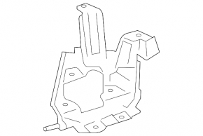 Bracket for Lexus ES300h inverter cooling pump 13-18