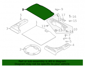 Ford Escape MK4 20-24 Trunk Curtain