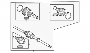 Rear right shock absorber for BMW E46 325i 01-05 with support, rusty