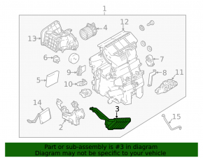 Heater radiator for Nissan Kicks 18-24