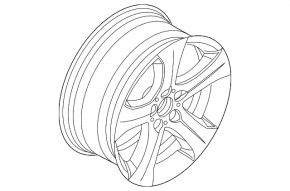 Wheel disk R19 BMW X6 E71 08-14 19"-(style 258) 18mm offset
