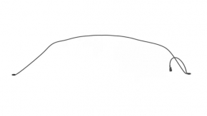 Wiring front bumper without parking sensors Chrysler 300 11-14 prerest