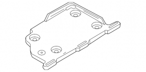 Battery tray VW Jetta 13-16 USA hybrid