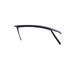 Upper front left door molding Jeep Compass 17- gray with glass seal