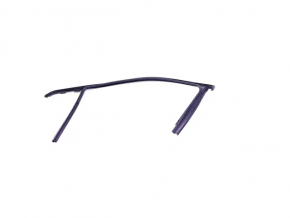 Upper front left door molding Jeep Compass 17- gray with glass seal