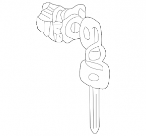 Toyota Camry v30 2.4 key cylinder
