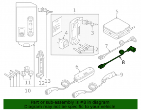 Audi E-Tron 19-23 40A/250v Charging Adapter