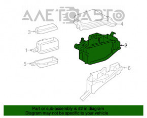 Fuse box housing underhood Toyota Highlander 14-19 3.5