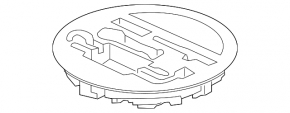 Trunk tray round Honda HR-V 16-22