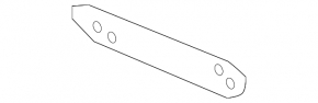 Rear Bumper Mount Outer Right Nissan Versa 12-19 USA