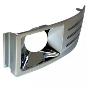 Fog light frame left Ford Flex 09-12 prerest chrome