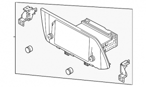 The Hyundai Sonata 20-23 head unit is simple, HEV