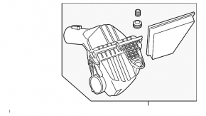 Air Filter Housing BMW 5 F10 12-16 2.0T