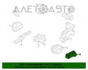 Automatic transmission bracket VW Passat b7 12-15 USA