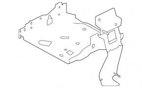 Nissan Rogue Sport 20-22 battery tray