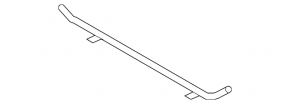 Cooling system pipe Audi Q7 16- 3.0T metal