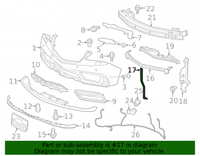 Acura MDX 14-16 Hood Lock Bar