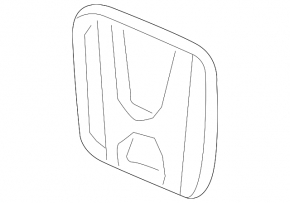 Honda CRV 17-22 Tailgate Badge Emblem