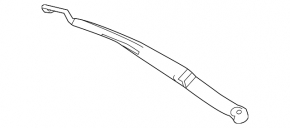 Right wiper arm for Honda CRZ 11-16