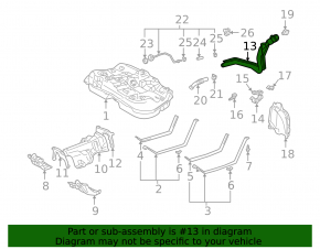 Lexus RX300 98-03 Fuel Filler Neck