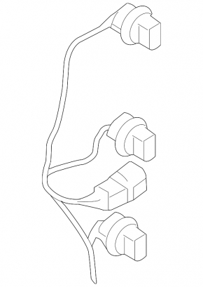 Wiring for external wing light left Subaru Forester 17-18 SJ