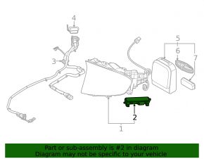 Kia EV6 22-24 Charging Port Door Control Module with Wiring