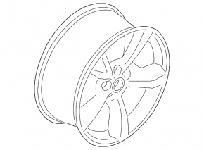 Wheel disk R18 Ford Mustang mk6 15-type 2, light curb, for hire