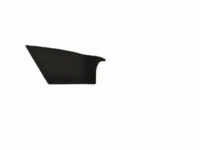 Lincoln MKZ 13-20 black inner rear right door handle cap