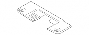 Mazda CX-5 13-16 Hood Lock Trim