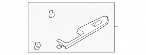 Rear Left Window Regulator Trim Ford Bronco Sport 21-25