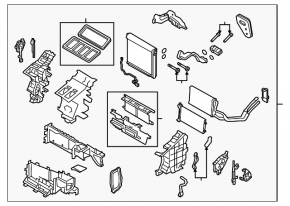 Mazda CX-9 16-23 heater assembly