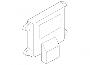 Block ECU engine computer DME BMW i3 14-20