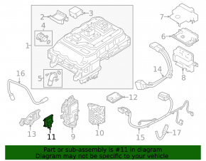 Block ECU engine computer DME BMW i3 14-20