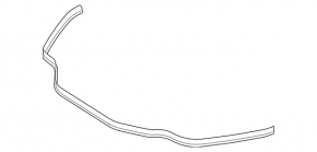 Front bonnet seal Mercedes W211
