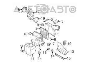 Air flow meter Subaru Forester 08-13 SH