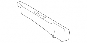 Right trunk foam for BMW X2 F39 18-23