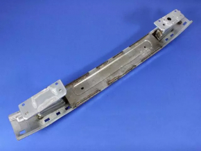 Fiat 500 12-19 rear bumper reinforcement dented, rust