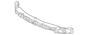 Toyota Camry V70 18-24 Front Bumper Lower Absorber