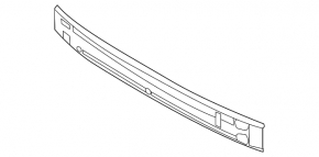 Front Bumper Reinforcement Nissan Versa 12-19 USA