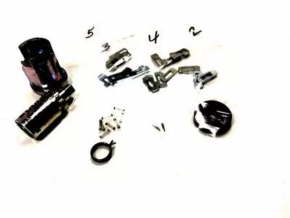 Door lock cylinder front left Ford Flex 09-19