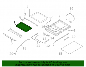 Nissan Rogue 21-24 Panorama Assembly