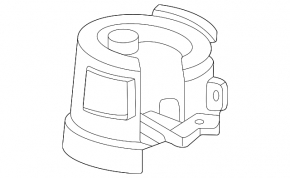 Nissan Ariya 23-25 left mirror mechanism
