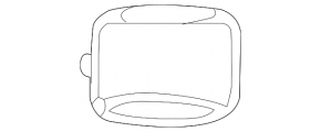 Antenna housing Mercedes W213 E 17-23