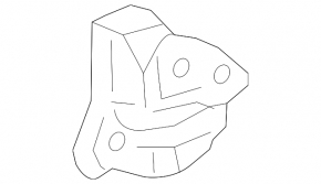 Left engine mount for Porsche Cayenne 19-23 2.9, 3.0